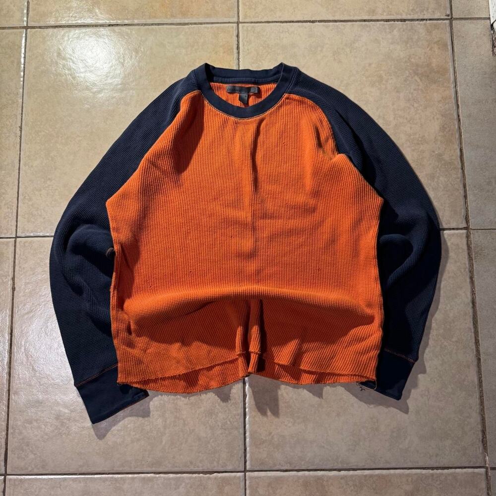 Vintage 2000s old navy orange thermal Shirt Size M in Mens